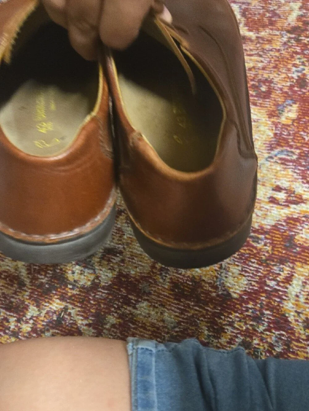 Birkenstock Men's Brown Leather Chukka Shoes Size 43 MENS 10